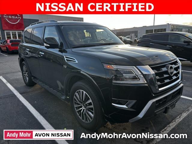 used 2022 Nissan Armada car, priced at $34,000