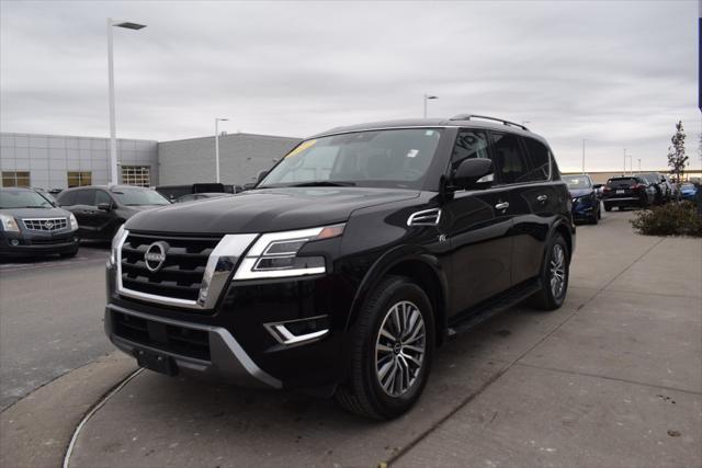 used 2022 Nissan Armada car, priced at $34,000