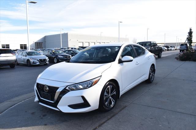 used 2021 Nissan Sentra car, priced at $16,500