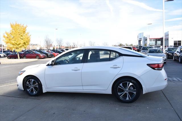 used 2021 Nissan Sentra car, priced at $16,500