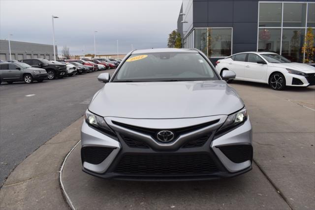 used 2022 Toyota Camry car, priced at $22,500