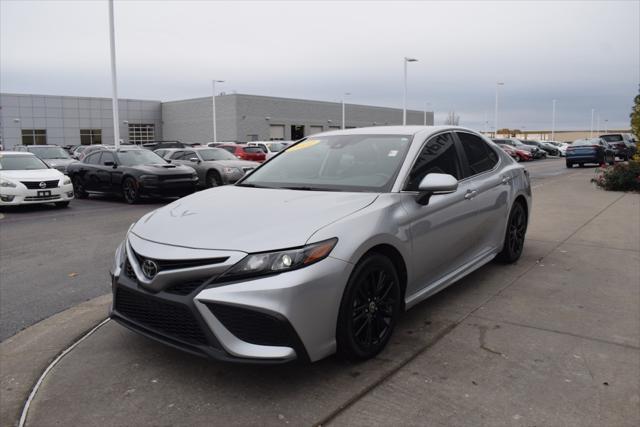 used 2022 Toyota Camry car, priced at $22,500