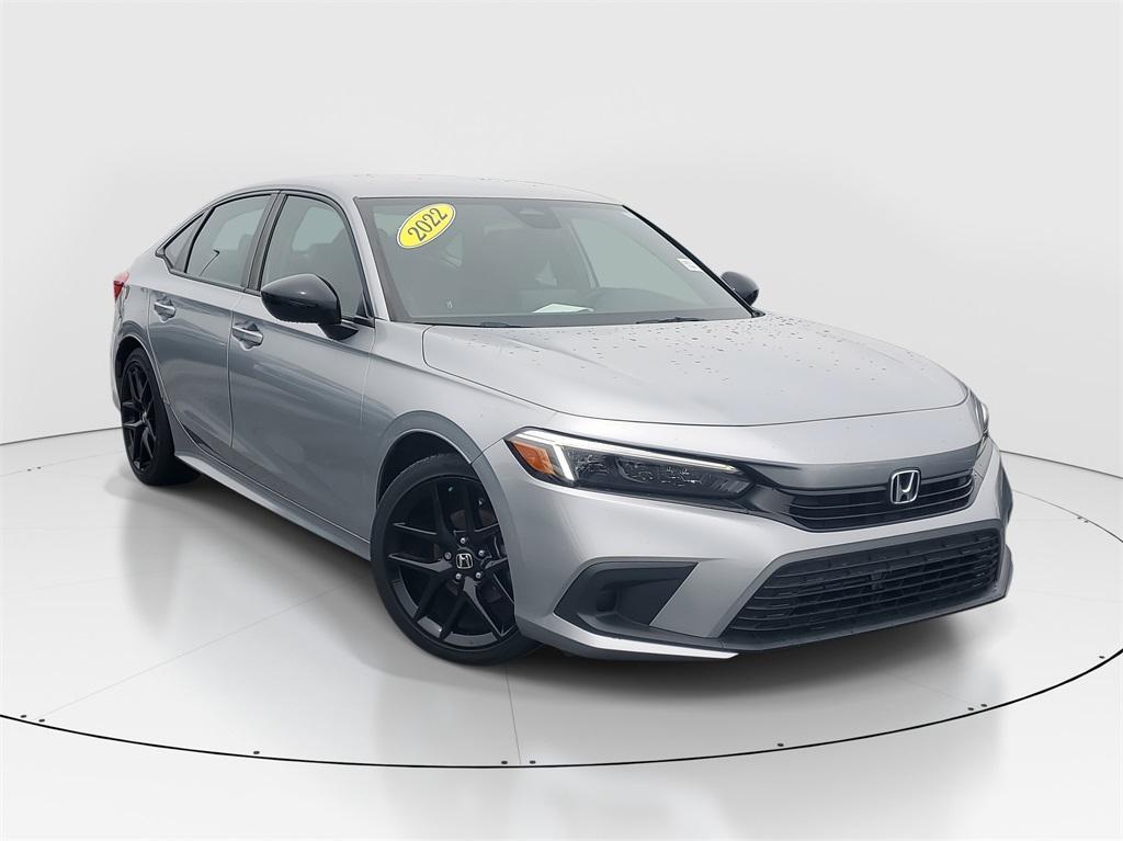 used 2022 Honda Civic car, priced at $21,991