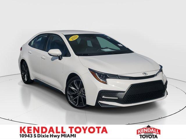 used 2021 Toyota Corolla car, priced at $18,451