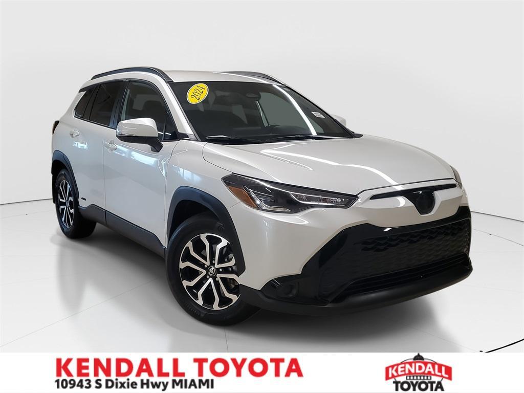 used 2024 Toyota Corolla Cross Hybrid car, priced at $28,852