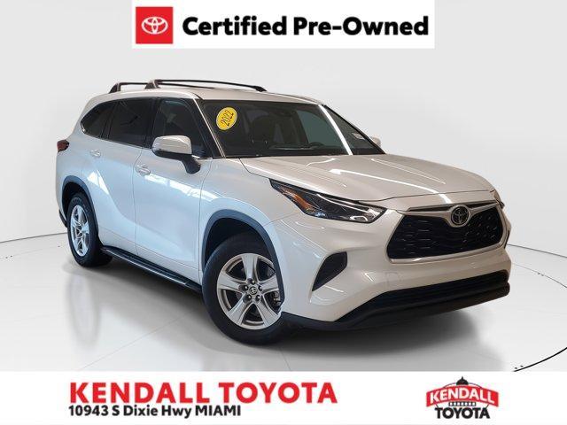used 2022 Toyota Highlander car, priced at $29,591