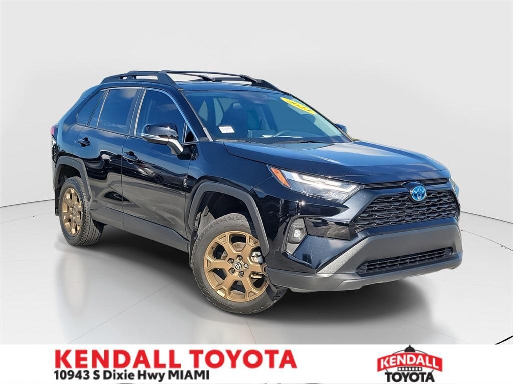 used 2023 Toyota RAV4 Hybrid car, priced at $33,591