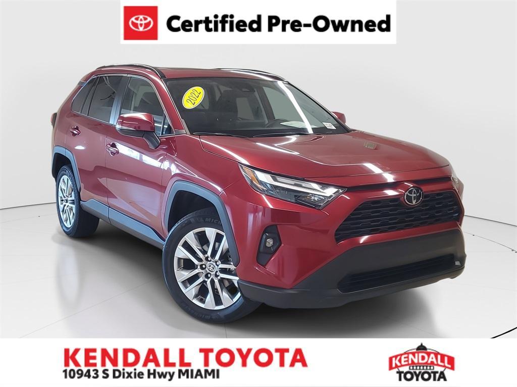 used 2022 Toyota RAV4 car, priced at $26,991