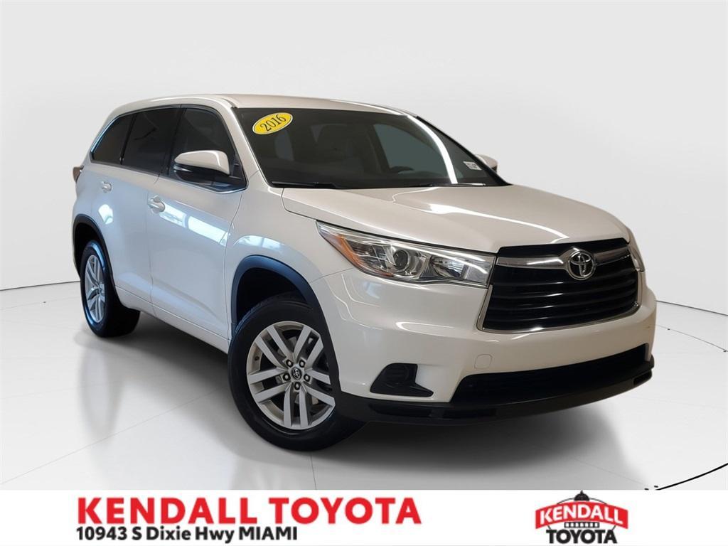 used 2016 Toyota Highlander car, priced at $16,991