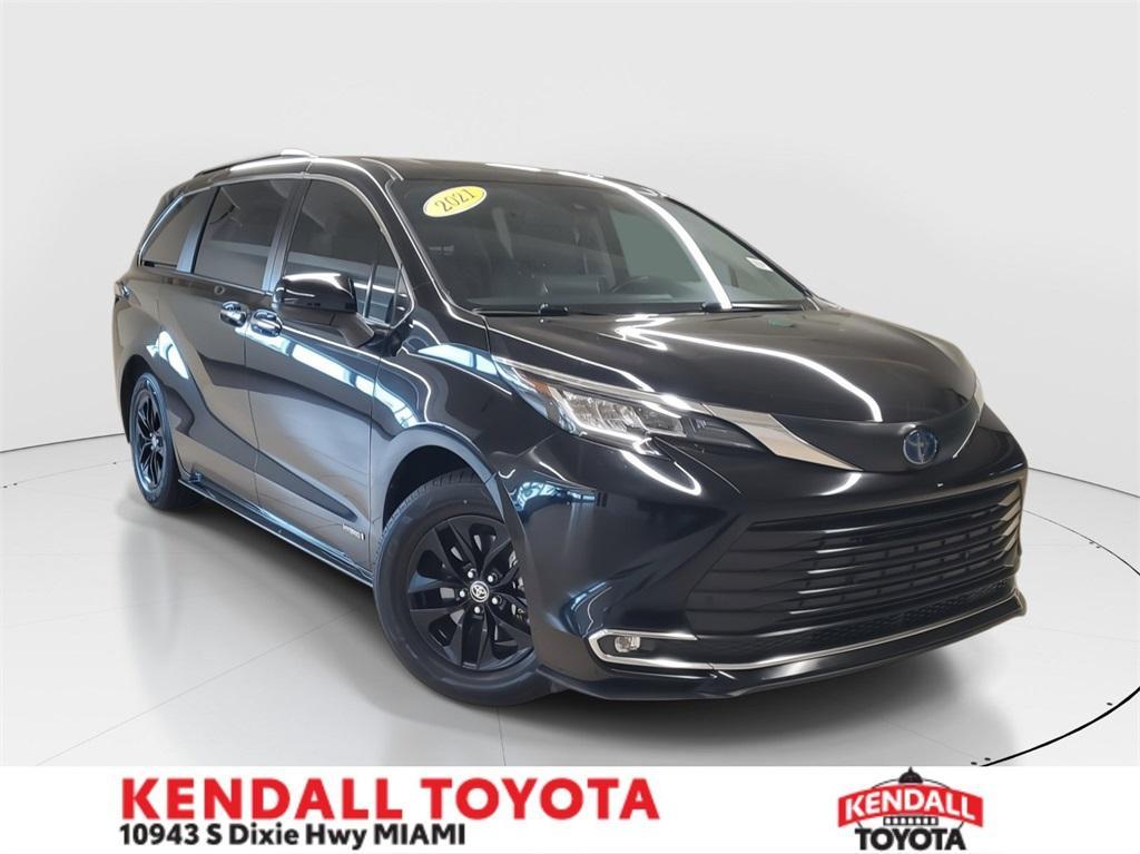 used 2021 Toyota Sienna car, priced at $29,991