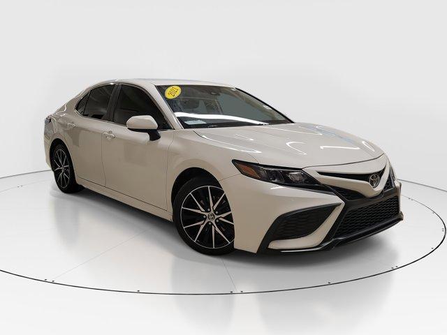 used 2021 Toyota Camry car, priced at $17,642