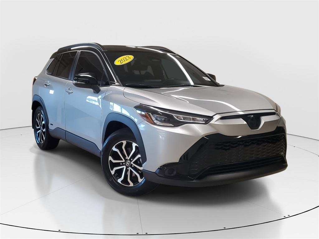 used 2023 Toyota Corolla Cross Hybrid car, priced at $29,591