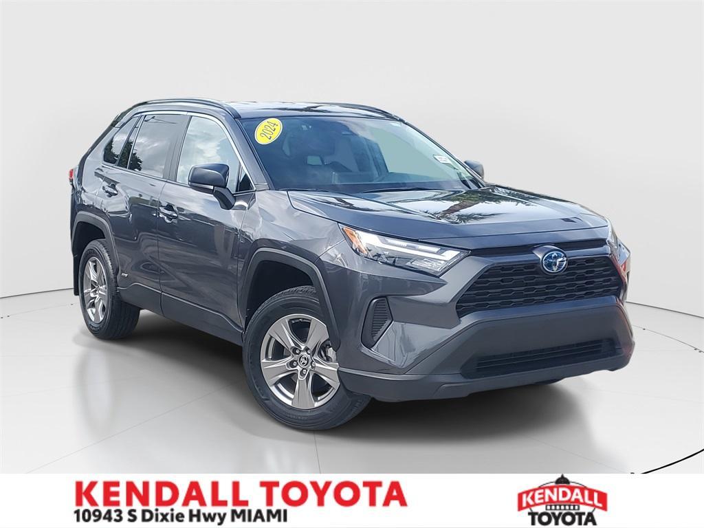used 2024 Toyota RAV4 Hybrid car, priced at $29,452