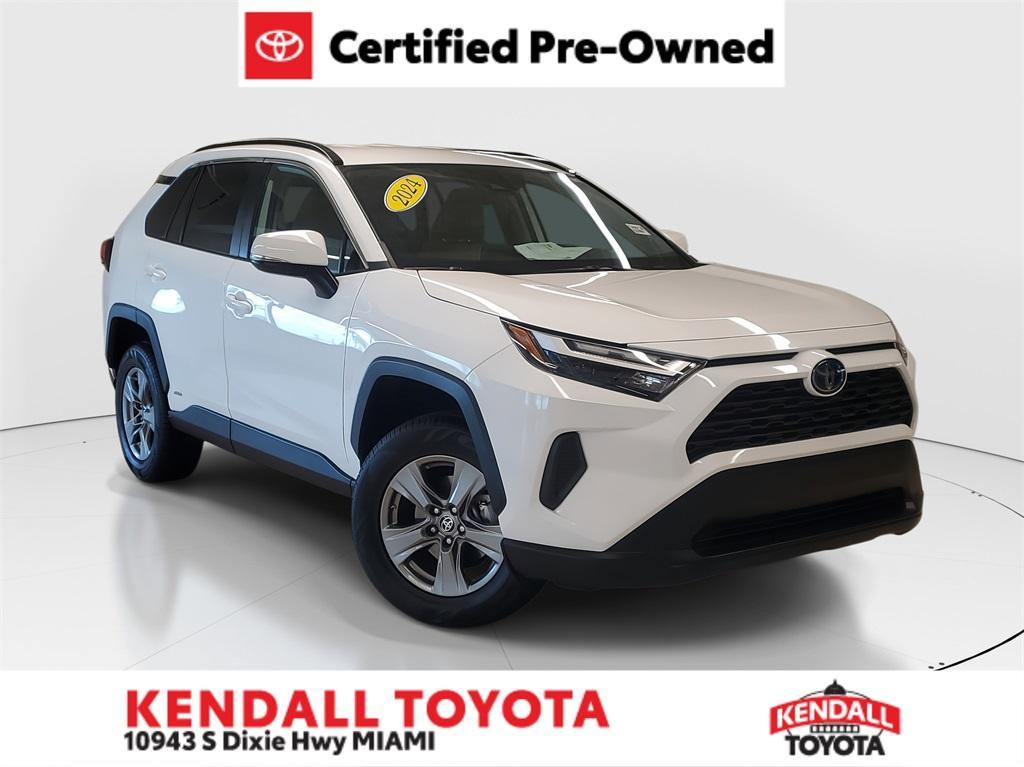 used 2024 Toyota RAV4 Hybrid car, priced at $29,391