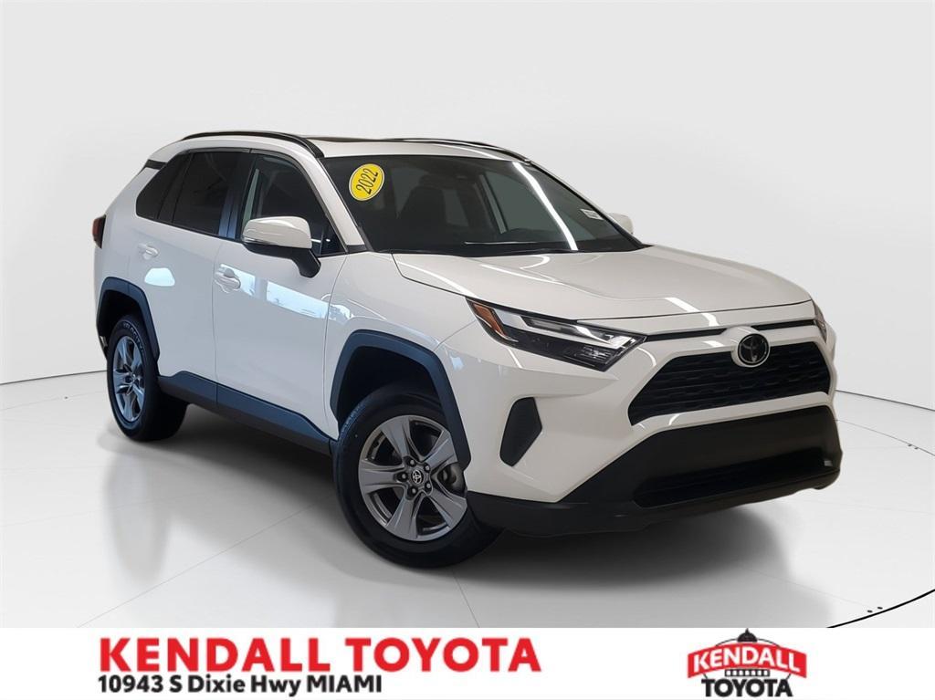 used 2022 Toyota RAV4 car, priced at $26,991