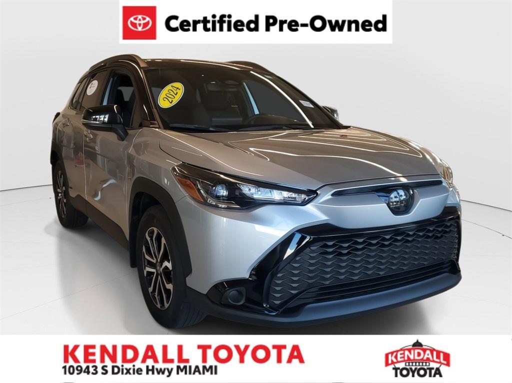 used 2024 Toyota Corolla Cross Hybrid car, priced at $28,592