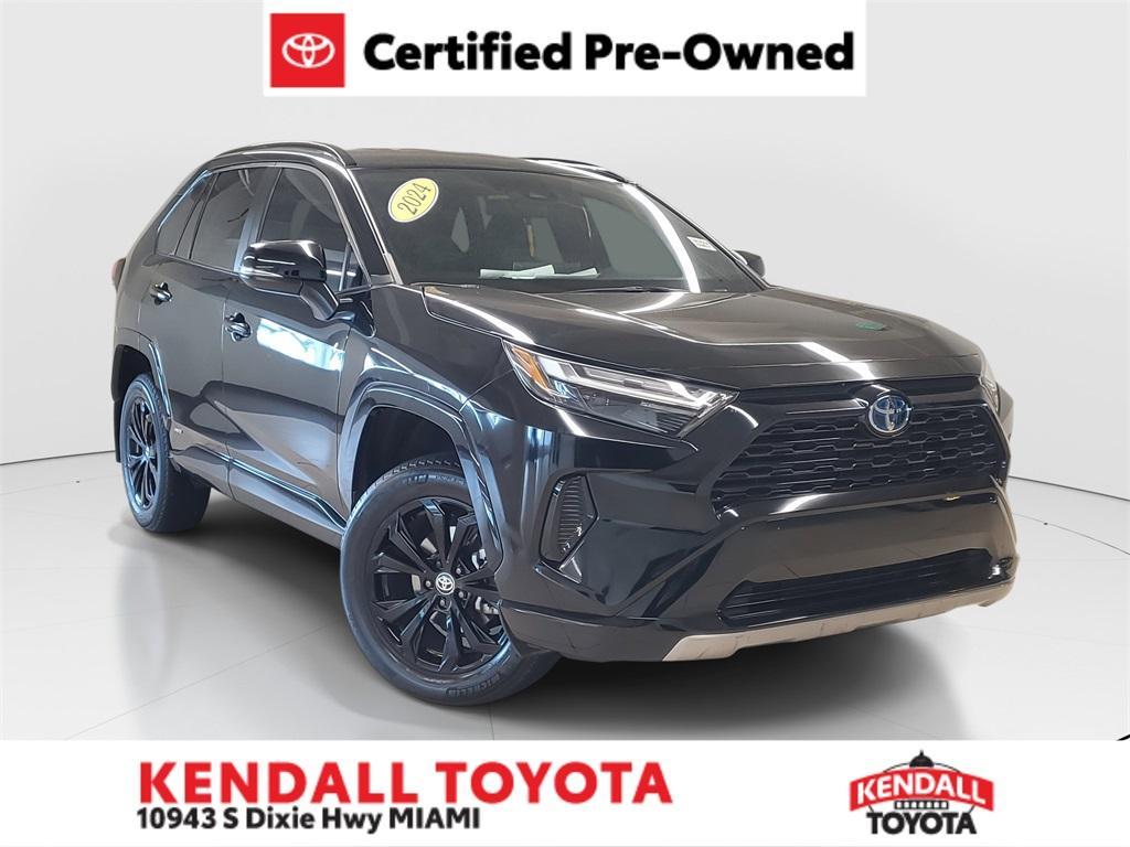 used 2024 Toyota RAV4 Hybrid car, priced at $34,991