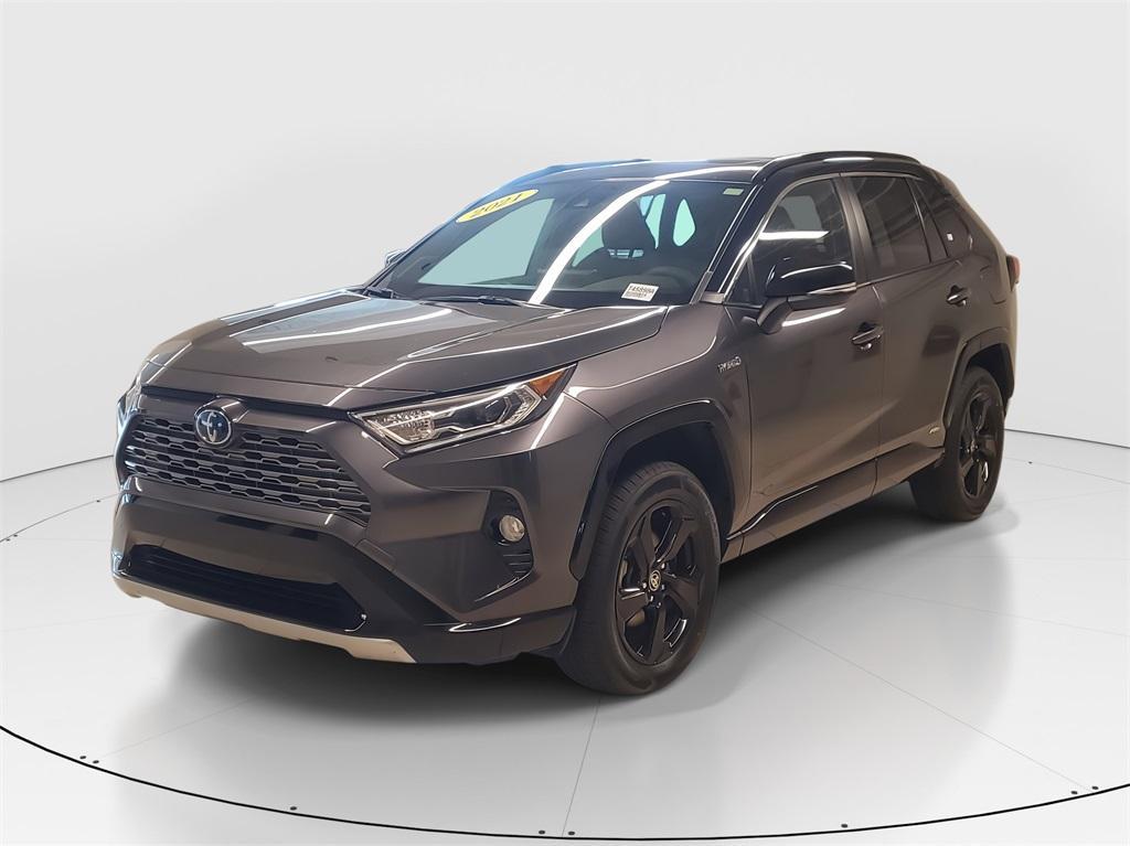 used 2021 Toyota RAV4 Hybrid car, priced at $28,694