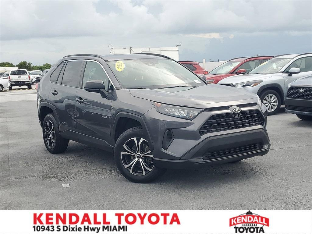 used 2021 Toyota RAV4 car, priced at $19,454