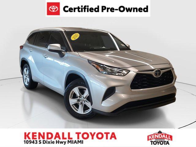 used 2020 Toyota Highlander car, priced at $25,991