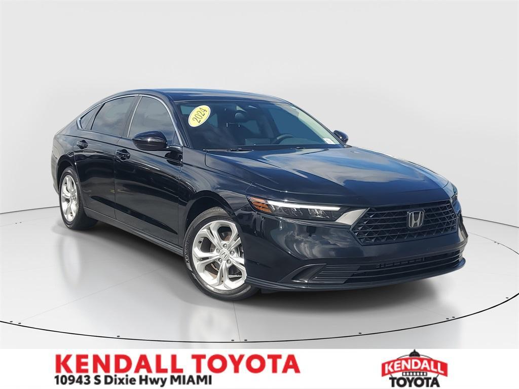 used 2024 Honda Accord car, priced at $23,552
