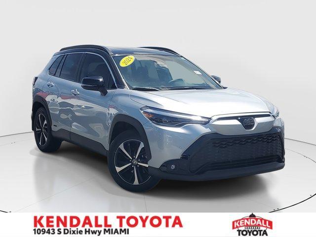 used 2024 Toyota Corolla Cross Hybrid car, priced at $31,591