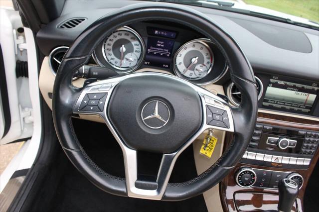 used 2015 Mercedes-Benz SLK-Class car, priced at $18,588