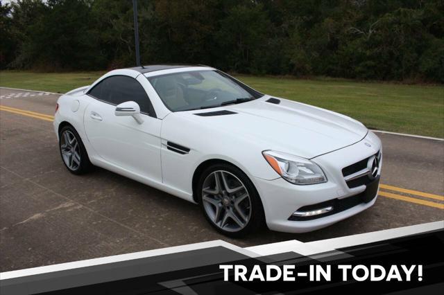 used 2015 Mercedes-Benz SLK-Class car, priced at $18,588