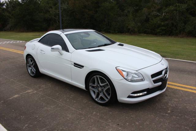 used 2015 Mercedes-Benz SLK-Class car, priced at $18,588