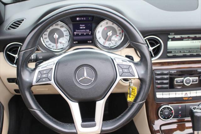 used 2015 Mercedes-Benz SLK-Class car, priced at $18,588