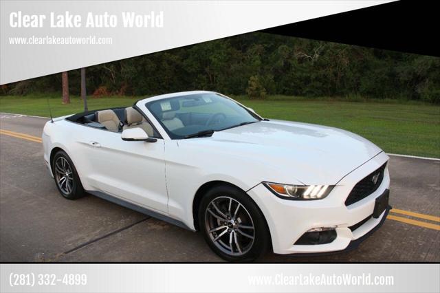 used 2017 Ford Mustang car, priced at $15,988