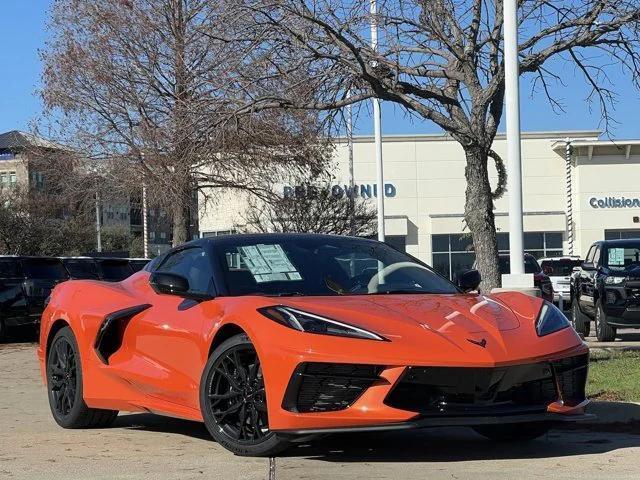 new 2025 Chevrolet Corvette car, priced at $93,050