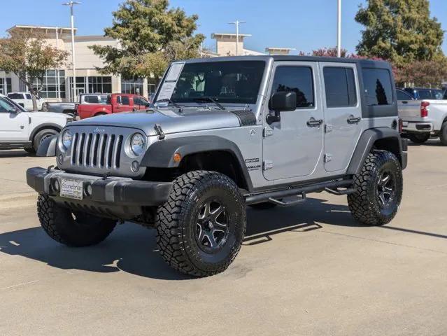 used 2015 Jeep Wrangler Unlimited car, priced at $16,577