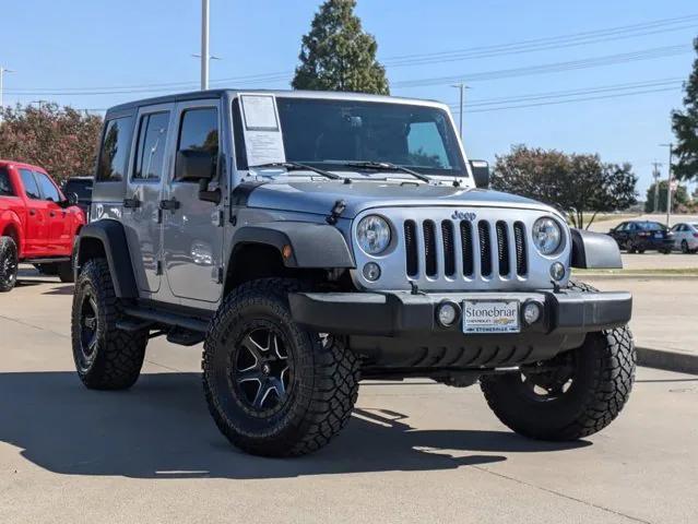 used 2015 Jeep Wrangler Unlimited car, priced at $16,577