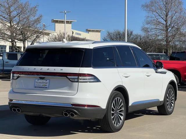 used 2023 Lincoln Aviator car, priced at $51,500