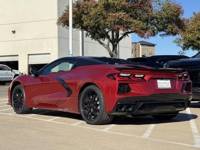 new 2025 Chevrolet Corvette car, priced at $85,550