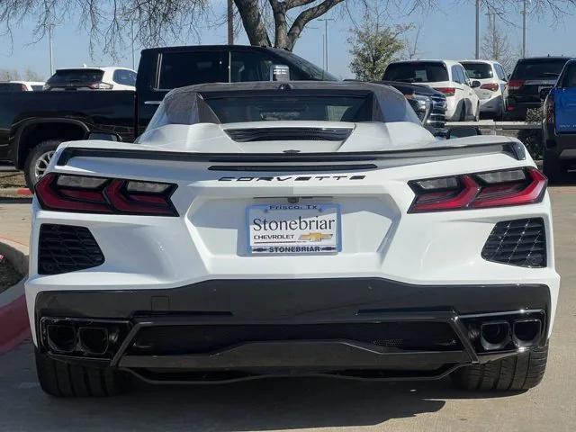 new 2025 Chevrolet Corvette car, priced at $94,645