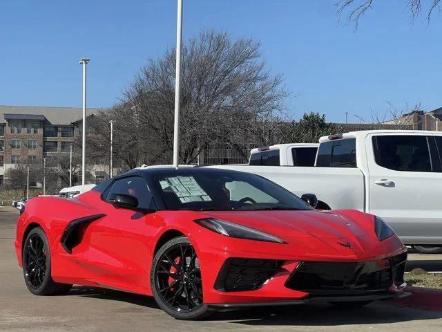 new 2025 Chevrolet Corvette car, priced at $92,750