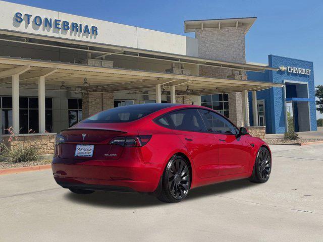 used 2023 Tesla Model 3 car, priced at $32,495