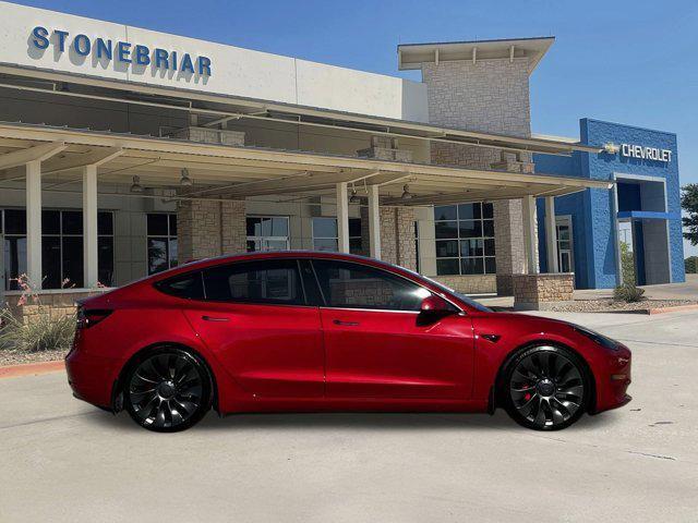 used 2023 Tesla Model 3 car, priced at $32,495