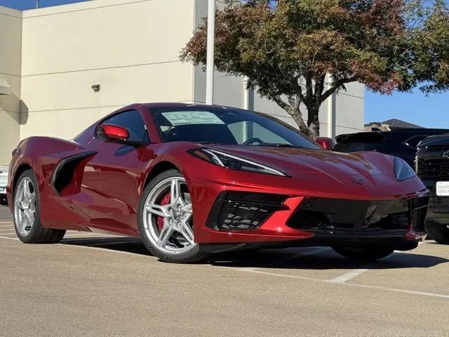 new 2025 Chevrolet Corvette car, priced at $81,675