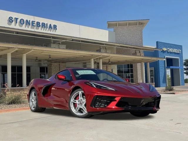 new 2025 Chevrolet Corvette car, priced at $81,675