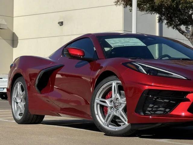 new 2025 Chevrolet Corvette car, priced at $81,675