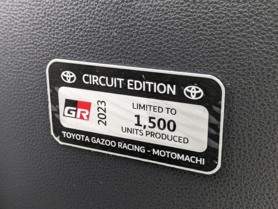 used 2023 Toyota GR Corolla car, priced at $43,500
