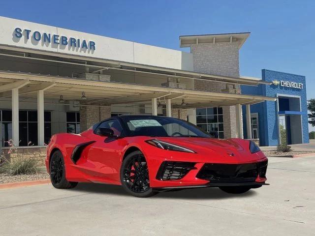 new 2025 Chevrolet Corvette car, priced at $92,255