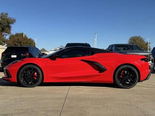 new 2025 Chevrolet Corvette car, priced at $92,255