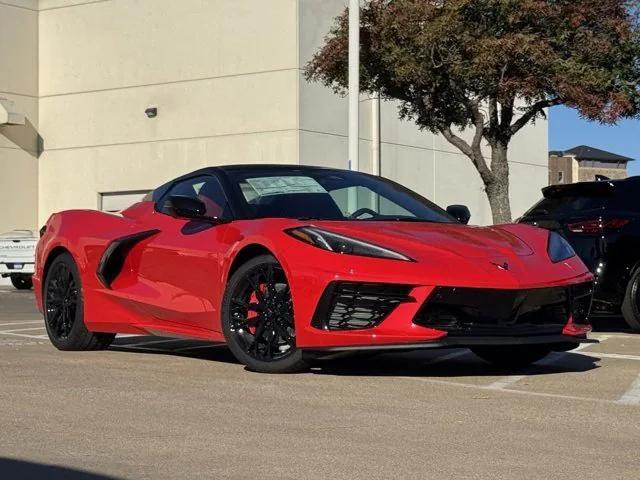 new 2025 Chevrolet Corvette car, priced at $92,255