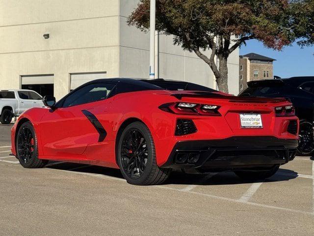 new 2025 Chevrolet Corvette car, priced at $92,255