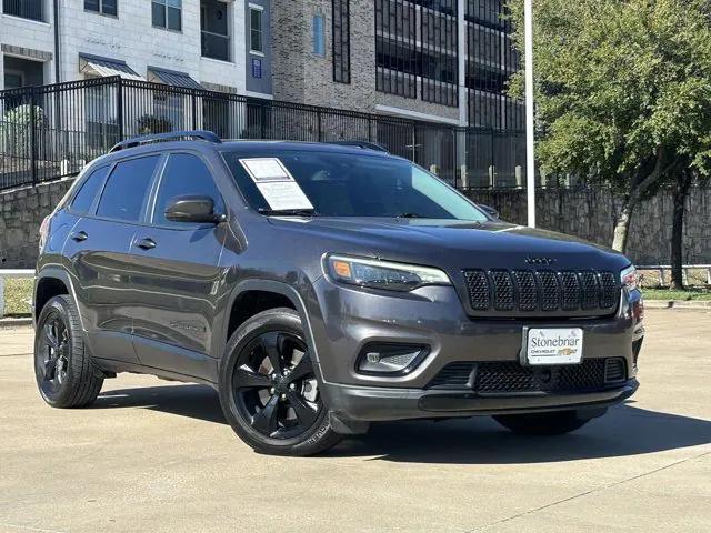 used 2021 Jeep Cherokee car, priced at $14,577