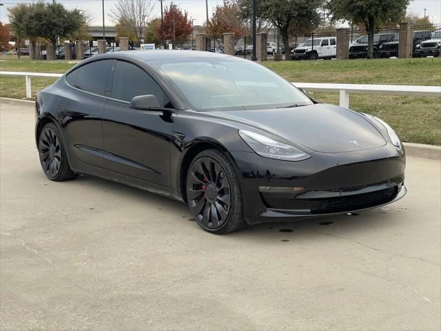 used 2023 Tesla Model 3 car, priced at $34,250